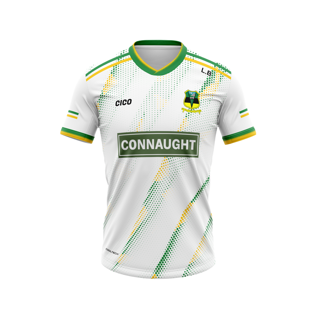 Michael Glaveys GAA Kid's White Training Jersey - front