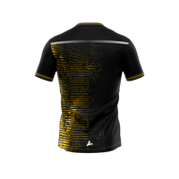 Ballinagh GAA black and amber training jersey – back