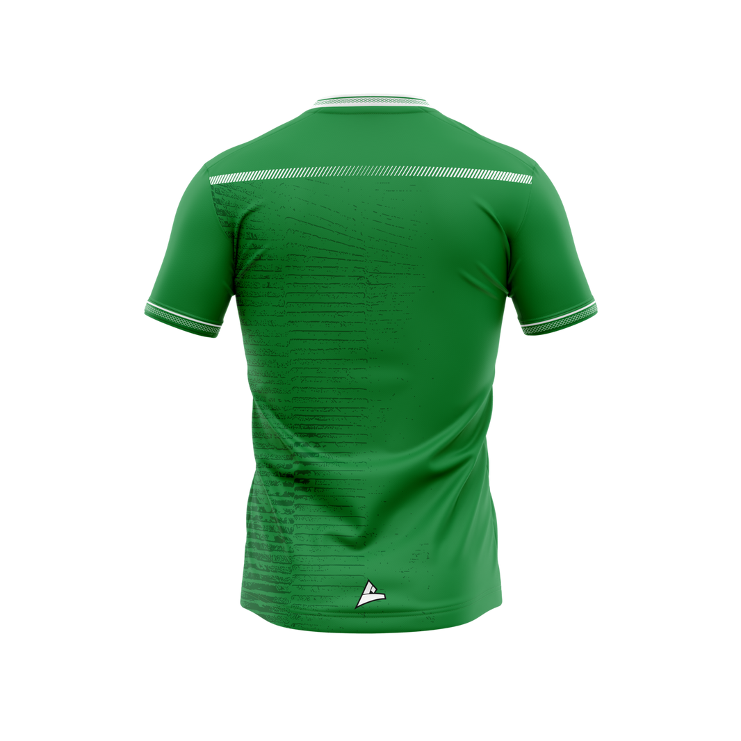 Moylagh GAA green jersey - back