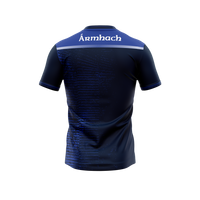 Arva GAA navy training jersey with Ármhach on the back – back