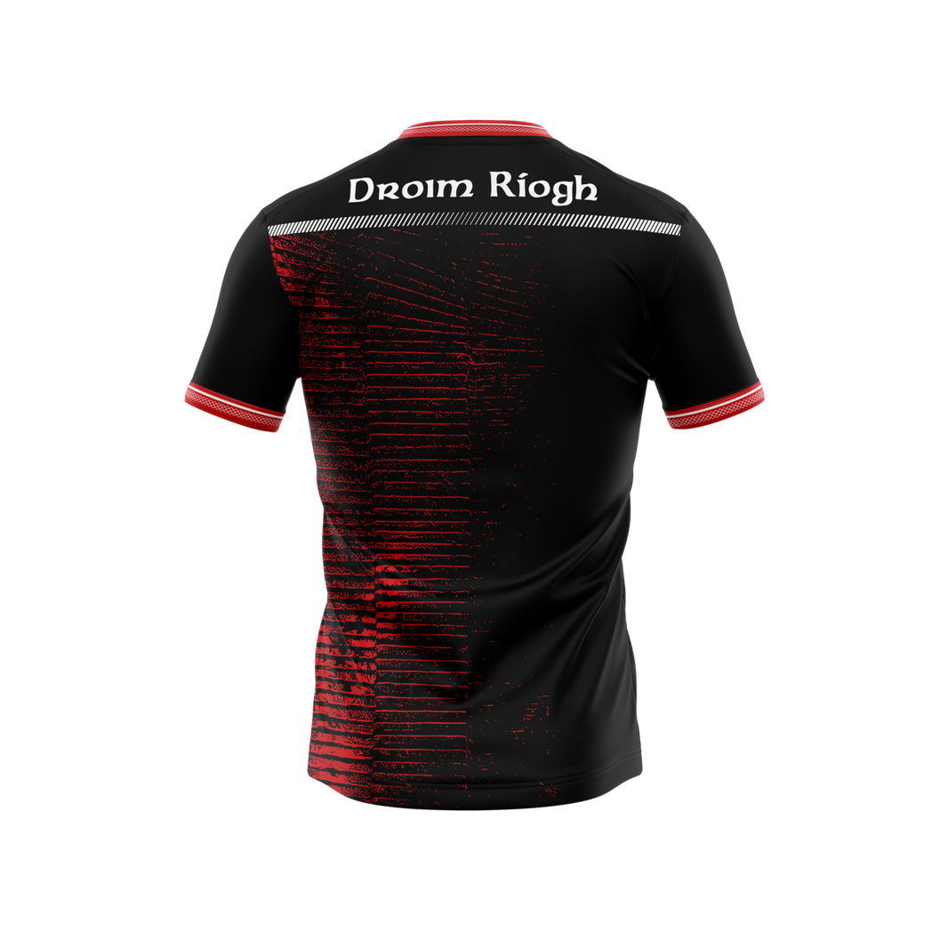 Drumree GAA Unisex Black Training Jersey