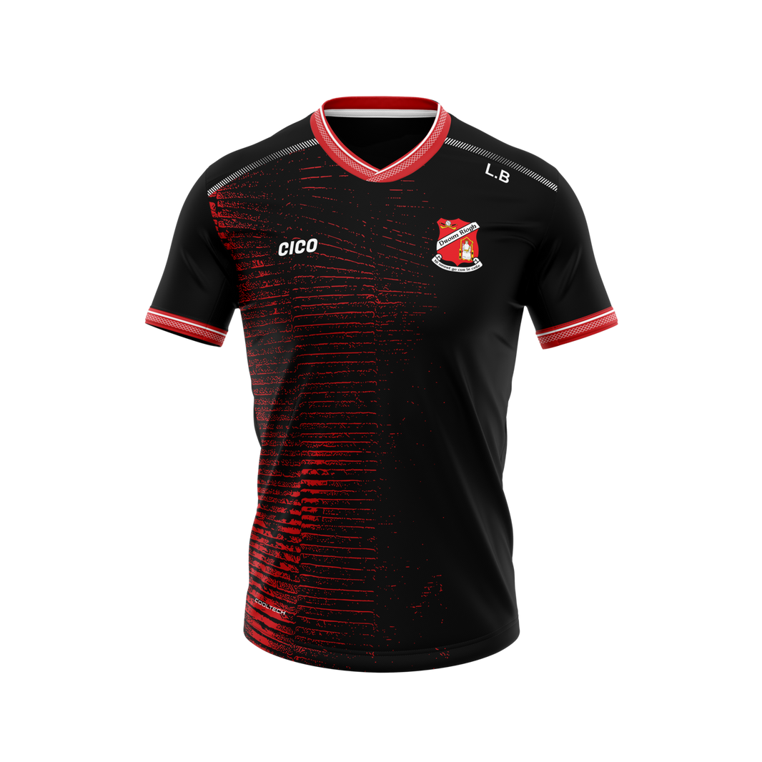 Drumree GAA Unisex Black Training Jersey