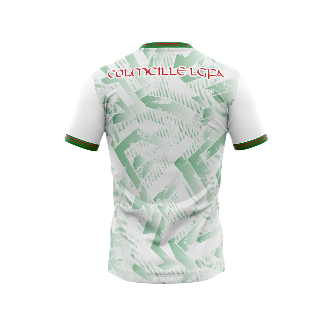 Colmcille LGFA Unisex White Training Jersey