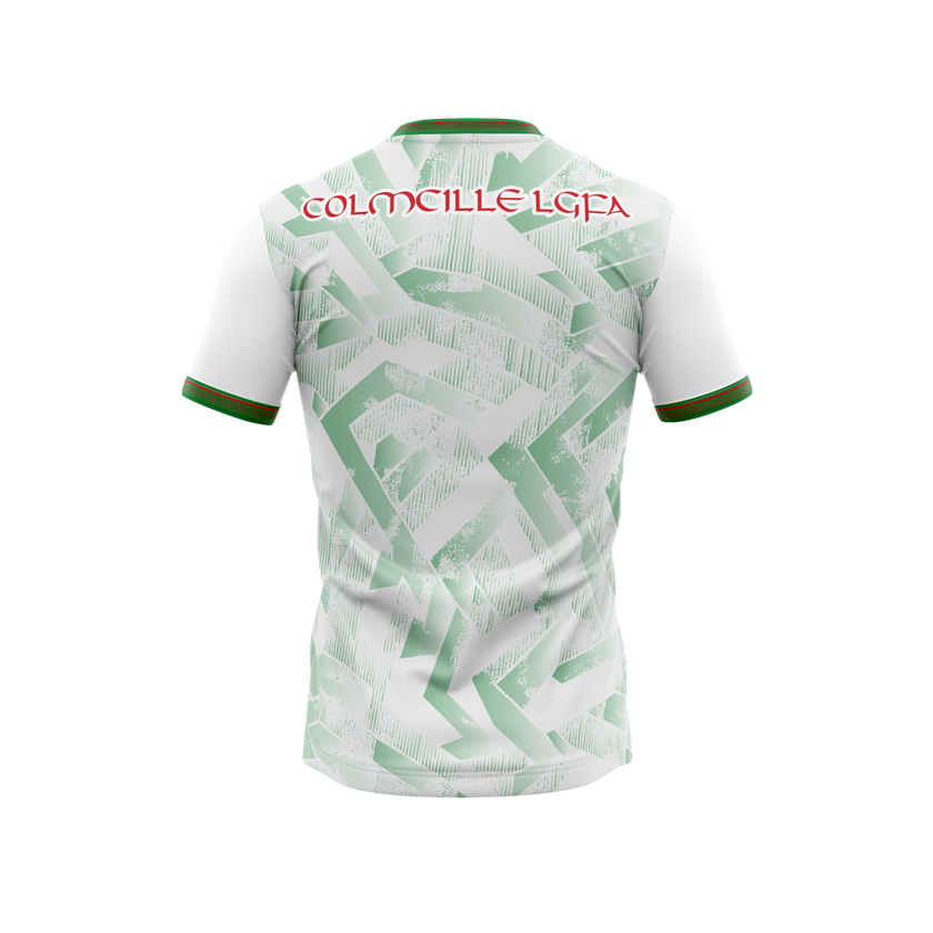 Colmcille LGFA Unisex White Training Jersey