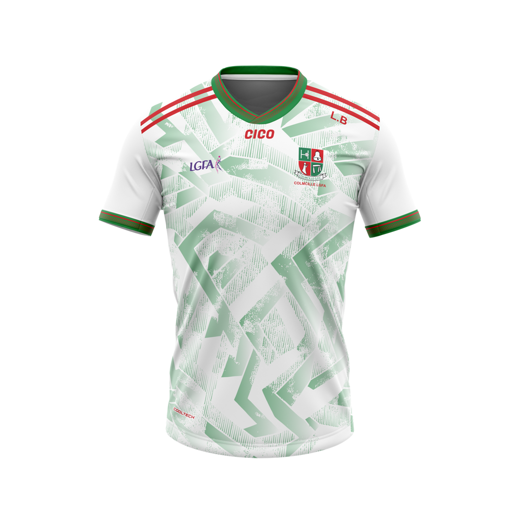 Colmcille LGFA Unisex White Training Jersey