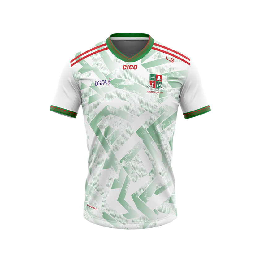 Colmcille LGFA Unisex White Training Jersey