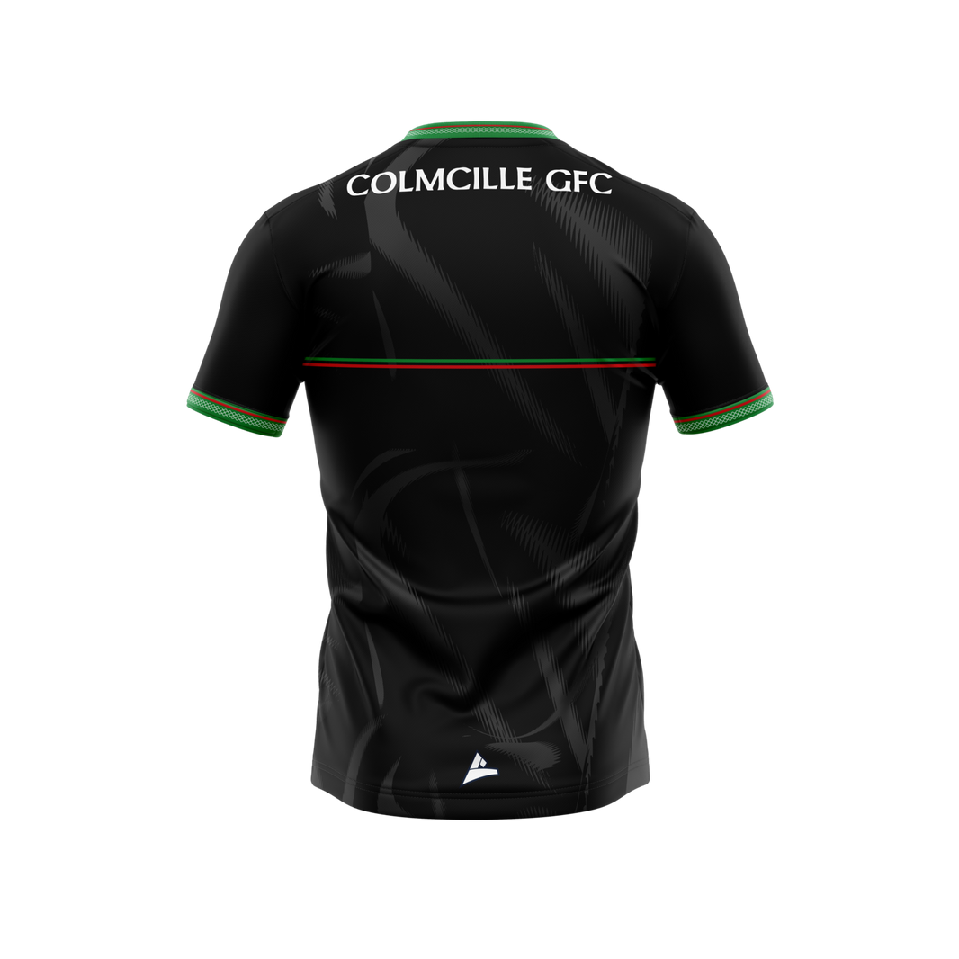 Colmcille GFC Unisex Black Jersey back