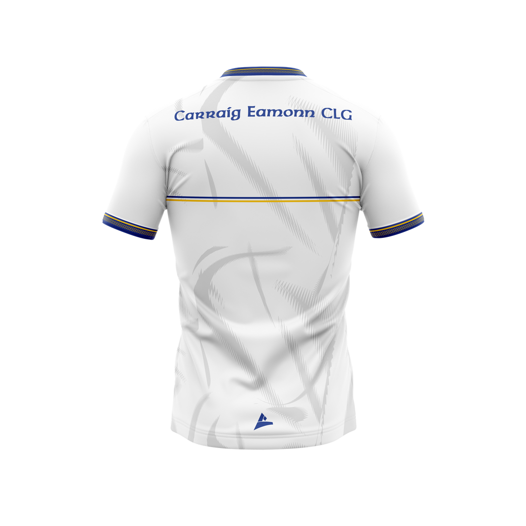 Carrickedmond LGFA White Jersey back