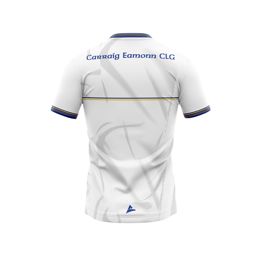 Carrickedmond LGFA White Jersey back