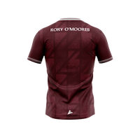 Belturbet Rory O'Moores GAA Unisex Maroon Training Jersey back