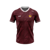 Belturbet Rory O'Moores GAA Unisex Maroon Training Jersey front
