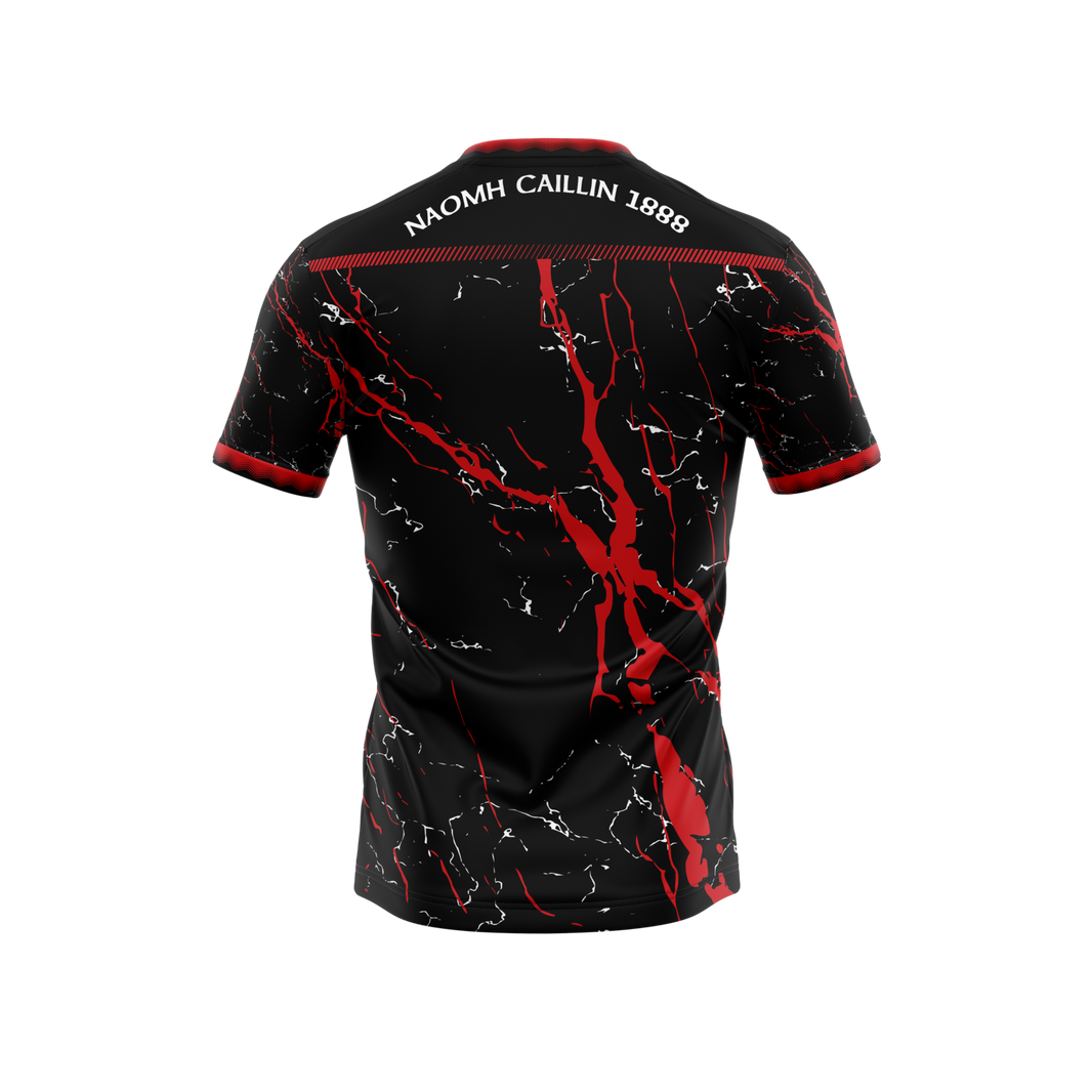 Fenagh St Callins GAA Unisex Black Training Jersey (Player Fit)