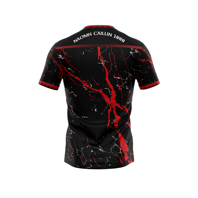 Fenagh St Callins GAA Unisex Black Training Jersey (Player Fit)