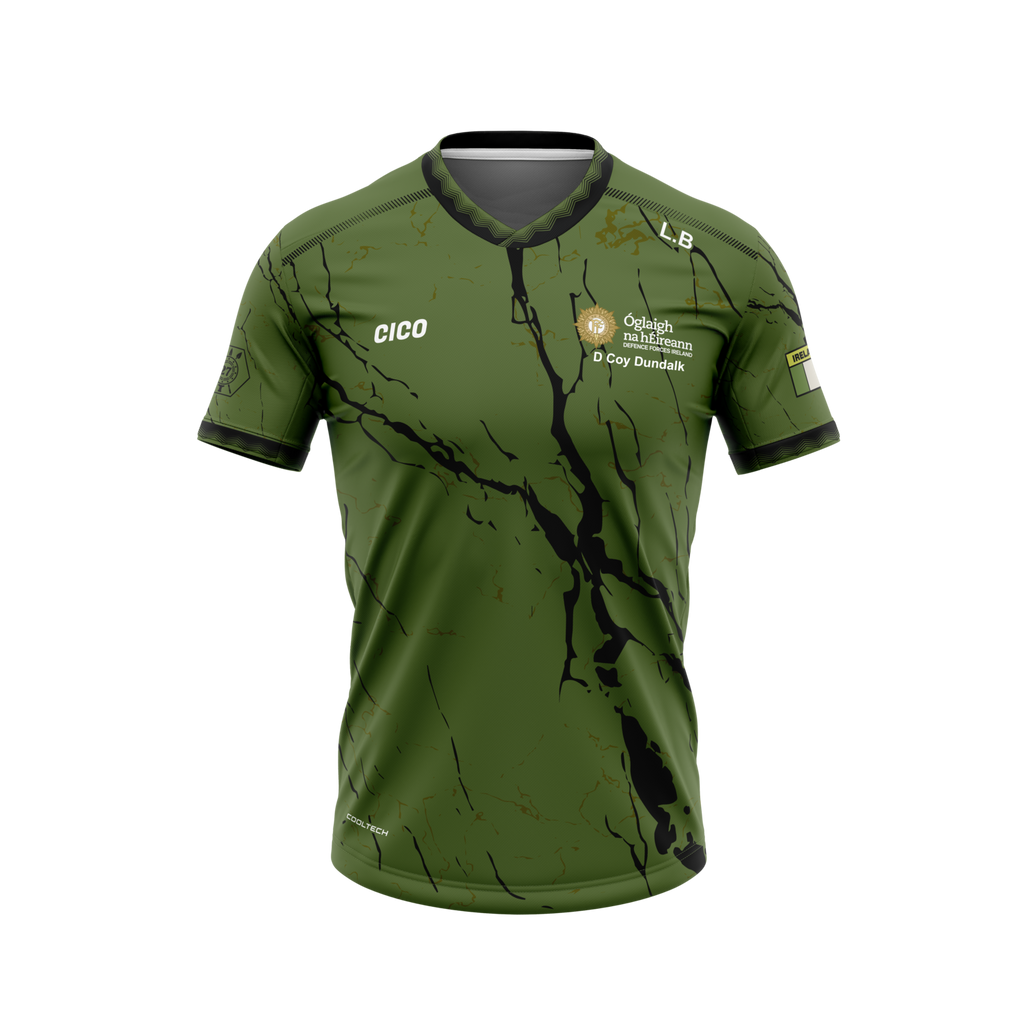 Irish Army Reserve - 27th Inf Bn D Coy Dundalk Training Jersey