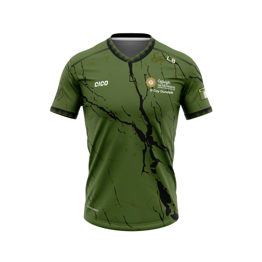 Irish Army Reserve - 27th Inf Bn D Coy Dundalk Training Jersey