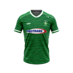 Clonguish GAA Kid's Green Training Jersey front