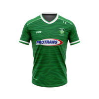 Clonguish GAA Kid's Green Training Jersey front