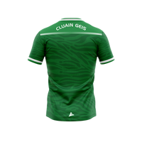 Clonguish GAA Kid's Green Training Jersey back