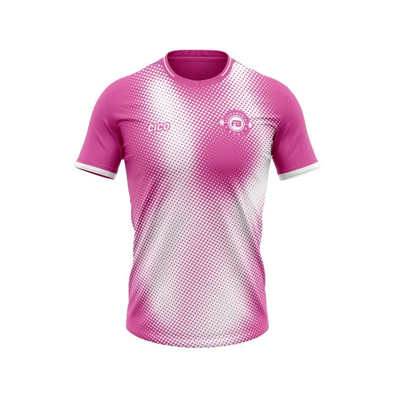 The Fundamental Body Gym Kid's Pink Training Jersey