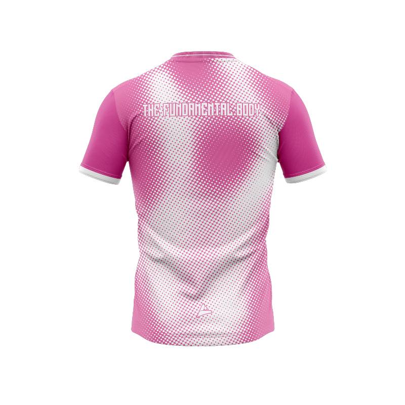 The Fundamental Body Gym Unisex Pink Training Jersey