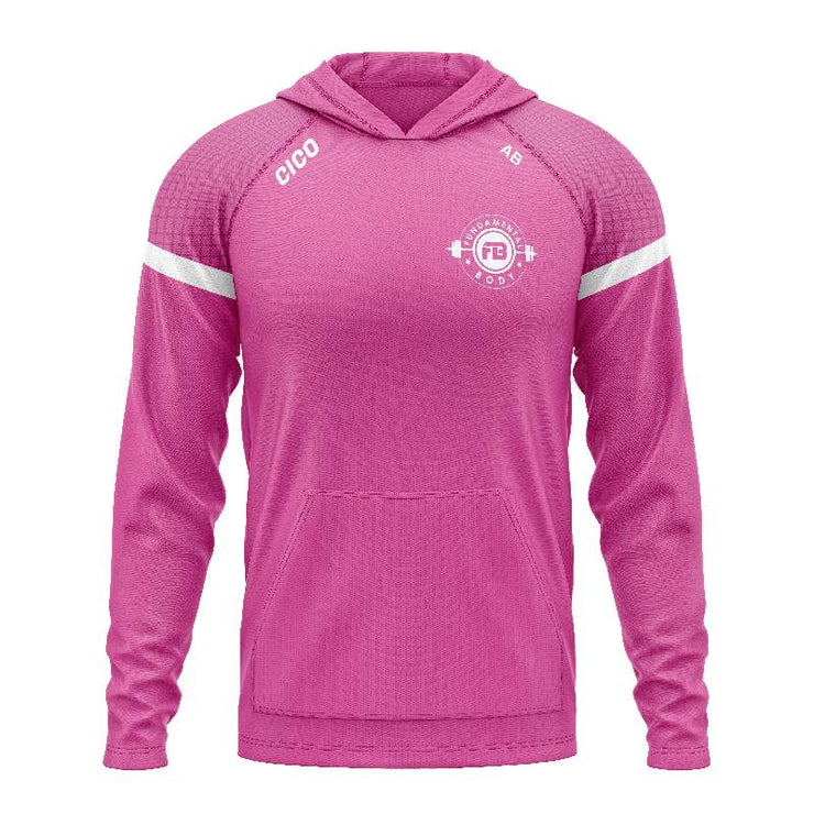 The Fundamental Body Gym Unisex Pink Hoodie