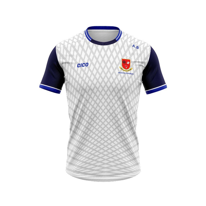 Ardscoil Phadraig Granard Unisex White Training Jersey