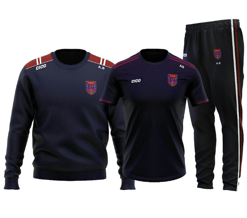 Bailieborough CS Adult Navy Jersey PE Pack