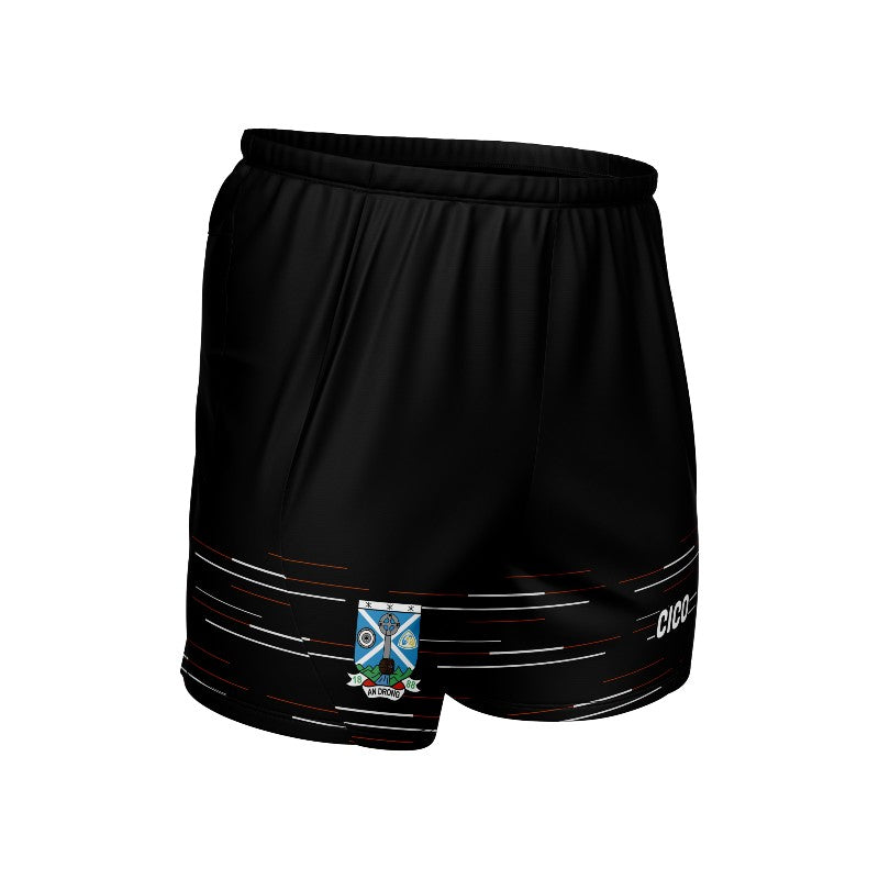 Drung GAA Kid's Black Gaelic Shorts