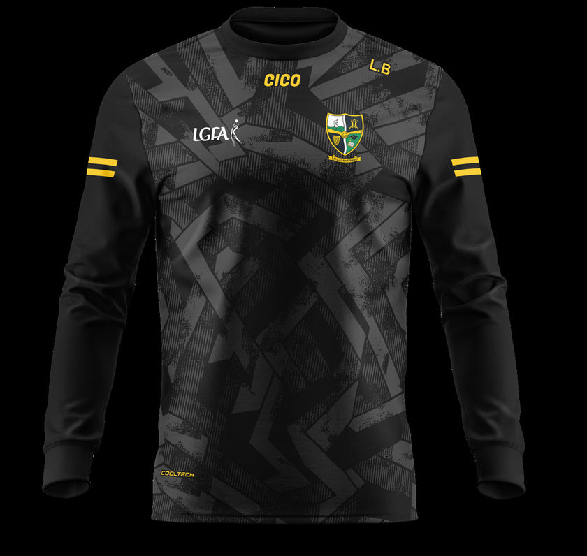 Nobber GAA & LGFA long sleeve training jersey - LGFA front