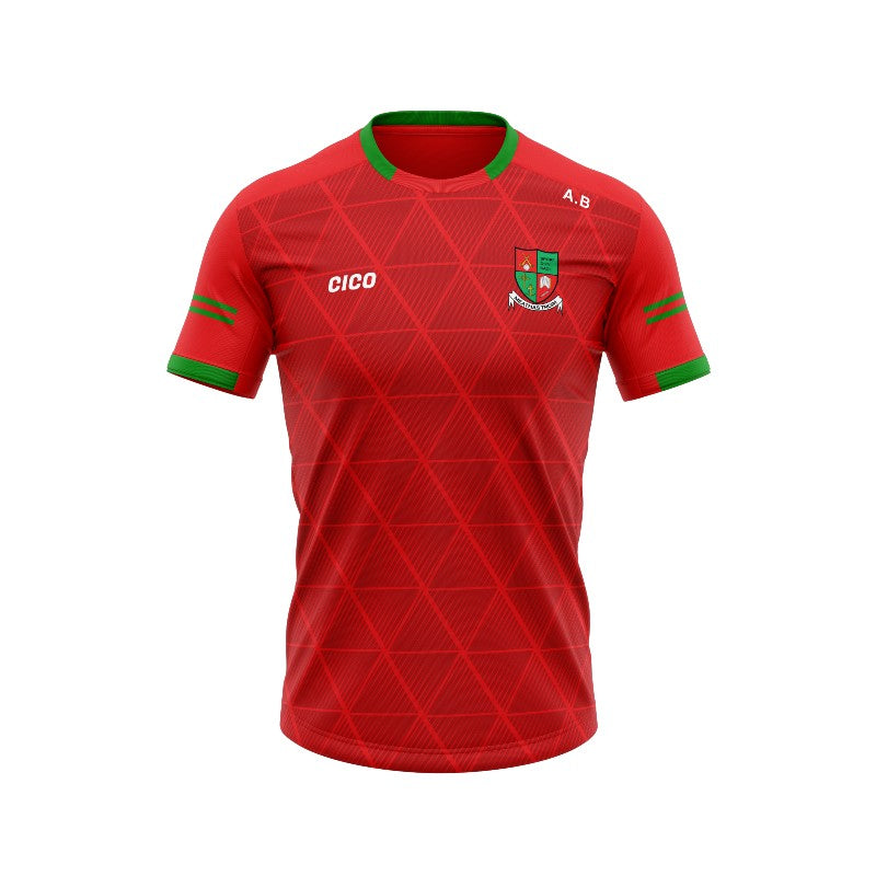 Mostrim GAA Unisex Red Training Jersey