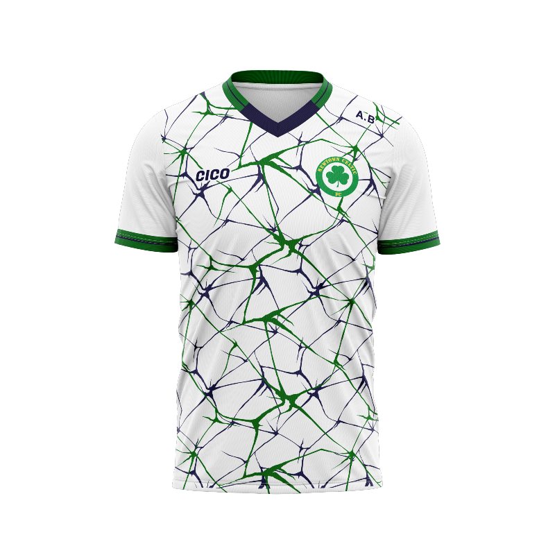 Newtown Celtic FC Kid's White Training Jersey