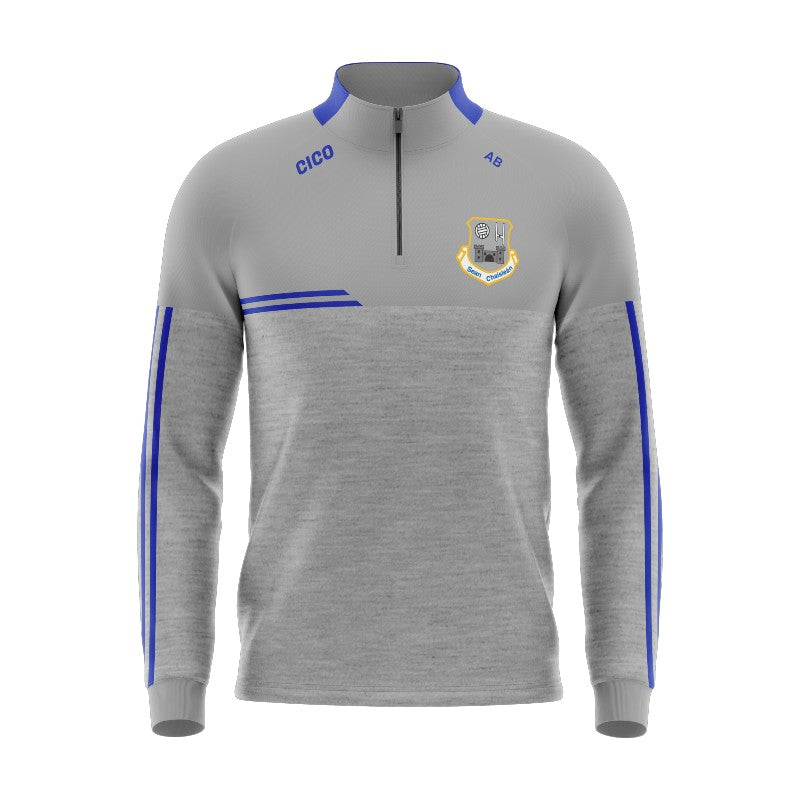 Oldcastle GAA & LGFA Silver Kid's Half Zip