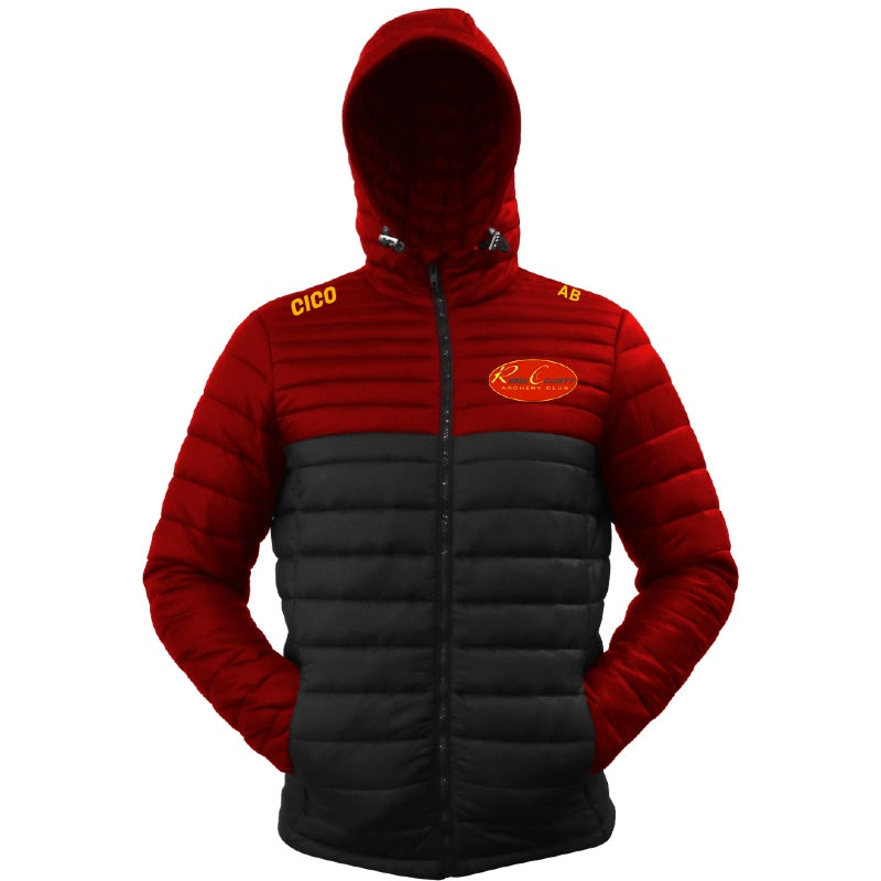 Rebel County Archery Club Unisex Puffer Jacket
