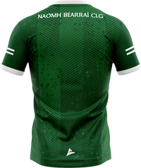 St Barrys GAA green replica jersey back – Gaelic football club jersey