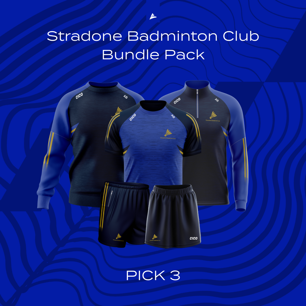 Stradone Badminton Club Adult's Bundle Pack