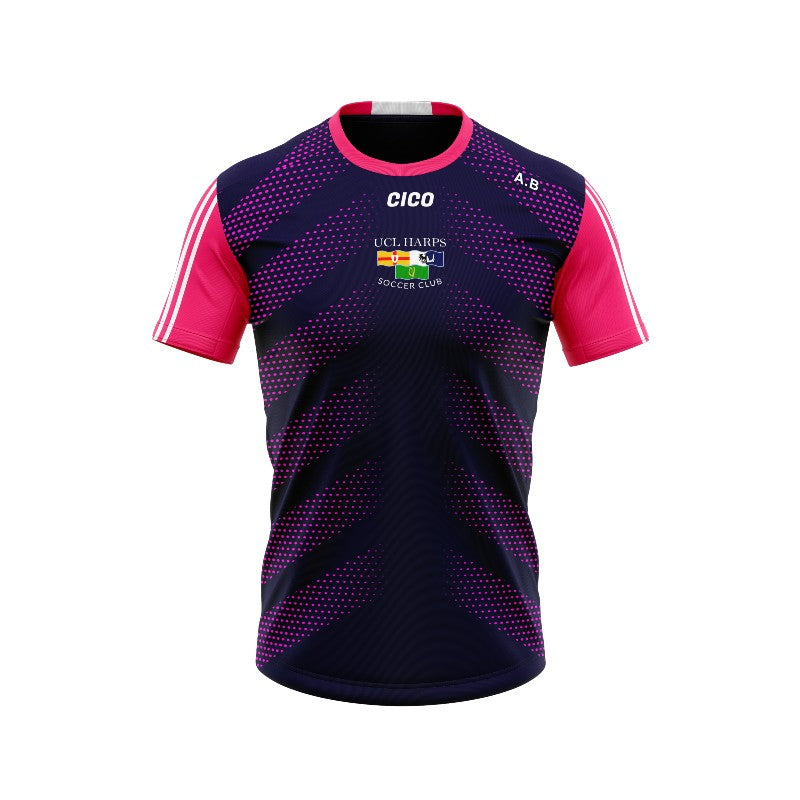 UCL Harps Unisex Pink Training Jersey