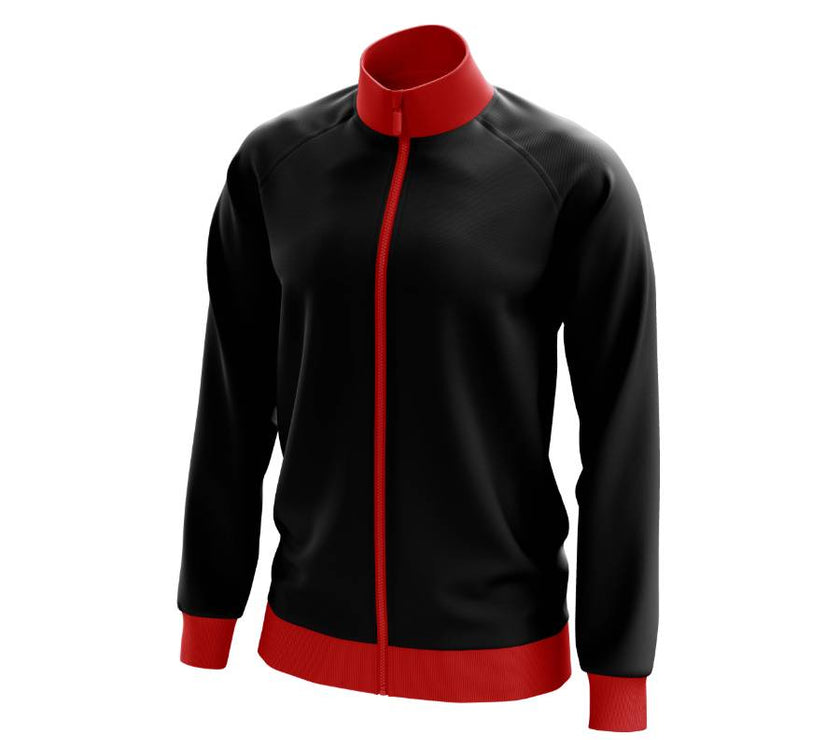 Full Zip Jacket | Black & Red